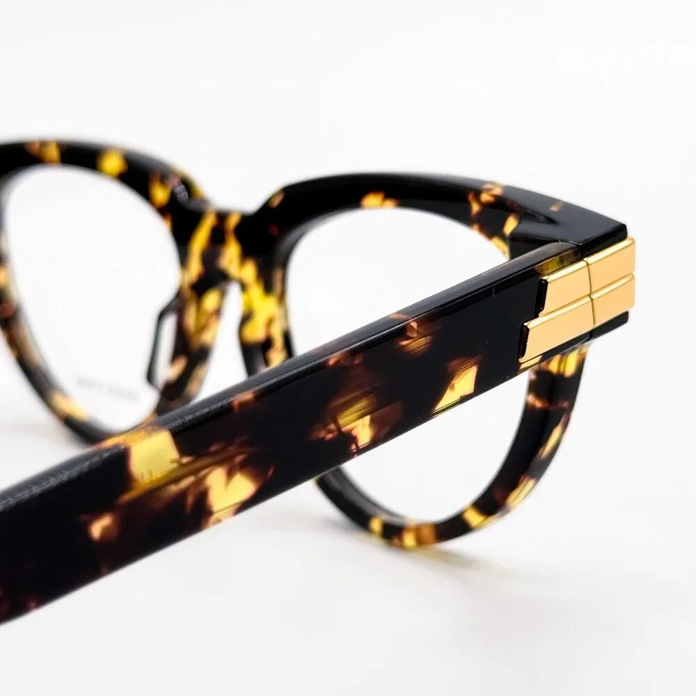 NEW BOTTEGA VENETA EYEGLASSES BV1106O 002 CAT EYE HAVANA WOMEN EYEWEAR